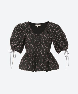 ＜DREAM sister jane (Women)＞Ｐｅｐｐｅｒ　Ｆｌｏｒａｌ　Ｔｏｐ