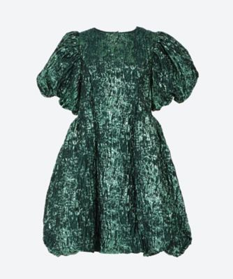 ＜sister jane (Women)＞Ｐｏｔｉｏｎ　Ｊａｃｑｕａｒｄ　Ｍｉｎｉ　Ｄｒｅｓｓ　３０ＳＪ０３ＤＲ２１５４ＧＲＮ