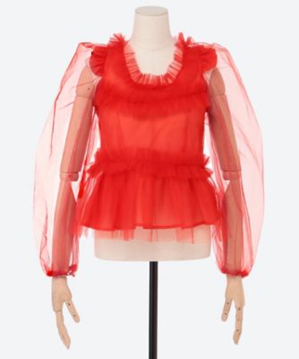 ファボリ ザ・ミューズ インクコレクション THE SATIN EDTION Palace Tulle Bow Top