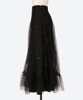 Ｖｏｙａｇｅ　Ｔｕｌｌｅ　Ｇｏｄｅｔ　Ｓｋｉｒｔ　３１ＳＫ００ＳＫＤ０８４ＢＬＫ