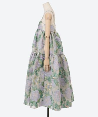 Ａｓｈｏｒｅ　Ｆｌｏｒａｌ　Ｊａｃｑｕａｒｄ　Ｍｉｎｉ　Ｄｒｅｓｓ　３１ＳＫ０２ＤＲＤ６０３ＬＩＬ