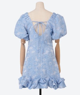 Ｍａｒｌｉｎ　Ｆｌｏｒａｌ　Ｍｉｎｉ　Ｄｒｅｓｓ　３１ＳＪ０２ＤＲ２２３６ＢＬＥ