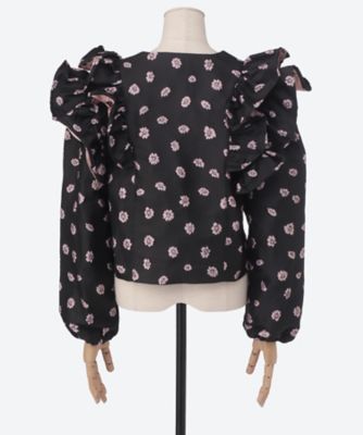 Ｒｏｓｅ　Ｂｅｌｌｓ　Ｊａｃｑｕａｒｄ　Ｔｏｐ　３１ＳＪ０３ＴＯ５９２ＢＬＫ