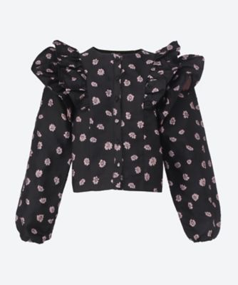 sister jane (Women)/シスタージェーン Ｒｏｓｅ　Ｂｅｌｌｓ　Ｊａｃｑｕａｒｄ　Ｔｏｐ　３１ＳＪ０３ＴＯ５９２ＢＬＫ
