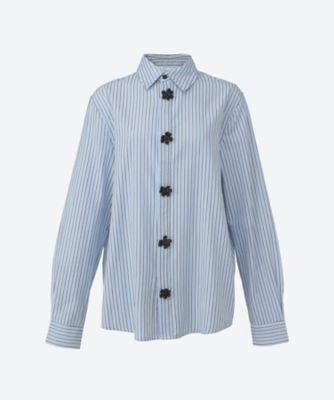 sister jane (Women)/シスタージェーン Ｄｅｗ　Ｆｌｏｗｅｒ　Ｔｒｉｍ　Ｓｈｉｒｔ　３１ＳＭ０３ＢＬＭ１４８ＢＬＥ