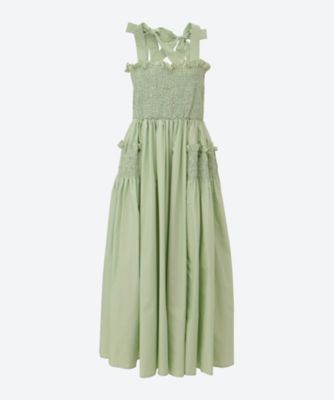 DREAM sister jane (Women)/ドリームシスタージェーン Ｇｒａｓｓｌａｎｄ　Ｃｒｏｓｓ　Ｓｔｒａｐｓ　Ｍｉｄｉ　Ｄｒｅｓｓ　３１ＳＫ０３ＤＲＤ６２０ＧＲＮ