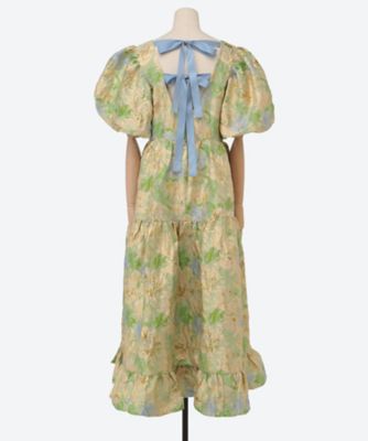 Ｐａｓｑｕｅｆｌｏｗｅｒ　Ｊａｃｑｕａｒｄ　Ｍｉｄｉ　Ｄｒｅｓｓ　３１ＳＫ０３ＤＲＤ６２４ＧＲＮ