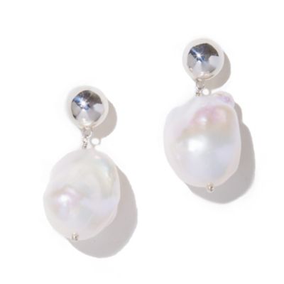 ＜IRIS47 (Women)＞ｂａｒｏｑｕｅ　ｐｅａｒｌ　ｐｉｅｒｃｅ