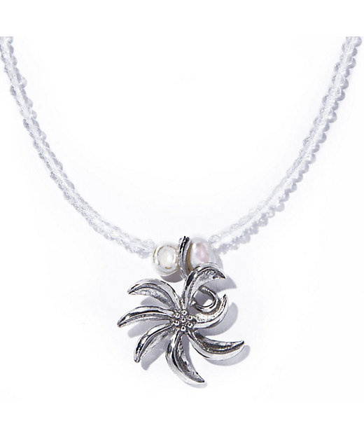 ＜三越伊勢丹/公式＞ anis crystal necklace silver ネックレス
