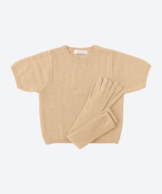 the Virgins  バージンズ glove harf knit