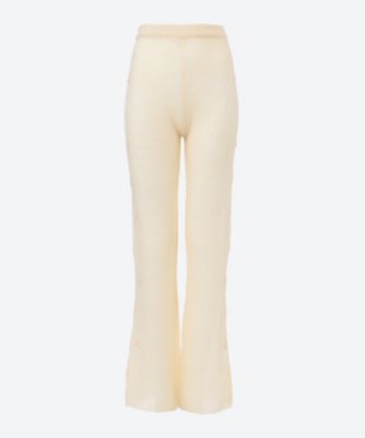 ＜the Virgins (Women)＞ｒｏｓｅ　ｅｍｂｒｏｉｄｅｒｙ　ｋｎｉｔ　ｐａｎｔｓ