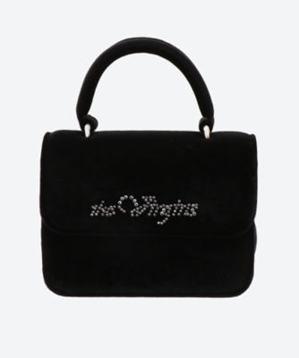 袋からは開封済みですheart logo bijou bag the virgins black