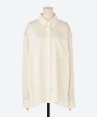 シャツ/ブラウス(長袖/七分) the Virgins - the virgins heart button silk shirt 0430693061871an_4?$VS_1500$