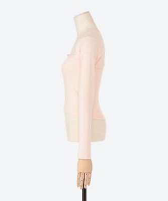 theVirgins ザヴァージンズ  heart bare top the Virgins cotton cardigan | the