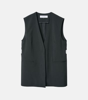 LE CIEL BLEU Lace-up Gilet