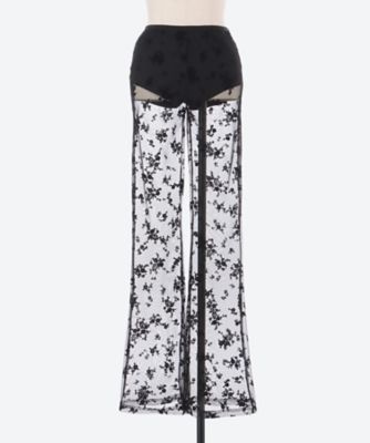 ＜the Virgins (Women)＞ｆｌｏｗｅｒ　ｍｅｓｈ　ｐａｎｔｓ