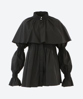 ＜Arobe＞Ｐｅａｒｌ　Ｂｉｇ　Ｃｏｌｌａｒ　２Ｗａｙ　Ｂｌｏｕｓｅ