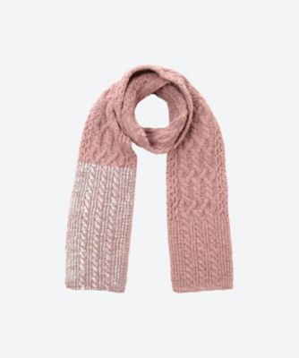 ＜YUKI FUJISAWA＞Ｋｎｉｔ　ｓｃａｒｆ
