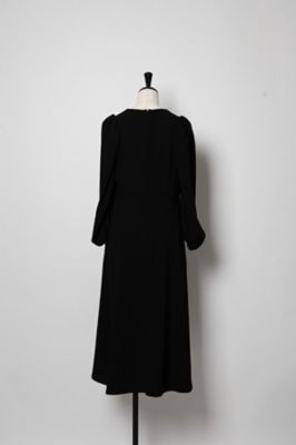 Arobe アローブ☆2Way Neck Pearl Dress ホワイトワンピ