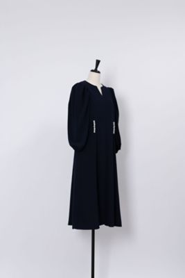 Arobe SHIPS ドレス Arobe:フルーツガーデン エンブロイダリー ラッフル ドレス