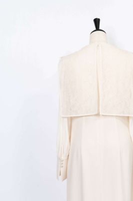 Ｐｅａｒｌ　Ｌａｃｅ　Ｂｏｘｃｏｌｌａｒ　Ｃｏｍｂｉ　Ｄｒｅｓｓ