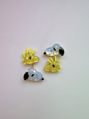 ピアス スヌーピー 24個セット ウッドストック 1cm 国内【残5