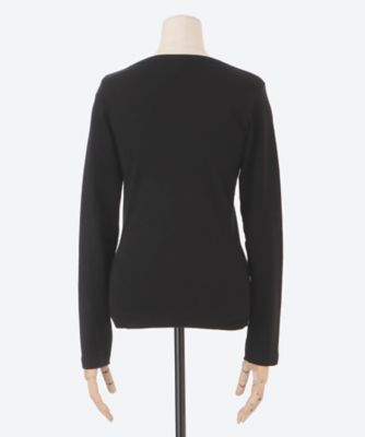ボートネック長袖Ｔシャツ