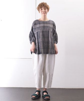 ＜BASCO (Women/大きいサイズ)＞マオパンツ・５５　人気のバックポケットパンツ