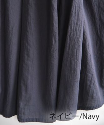 ベイリーワンピース　小さなボタンが可愛い大人カジュアルワンピース