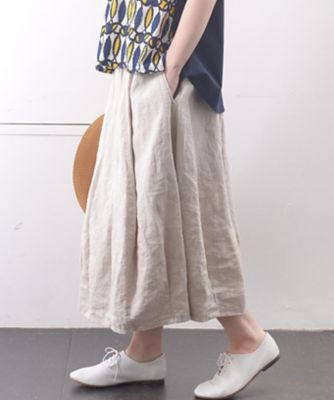 クルトスカート・Ｎ　裾タックコクーンスカート
