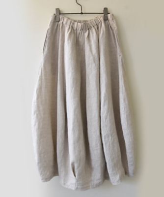 クルトスカート・Ｎ　裾タックコクーンスカート