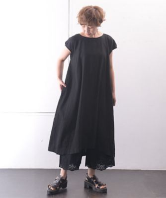 フニルドレス　ソフトな肌触りのフレンチリネンドレス