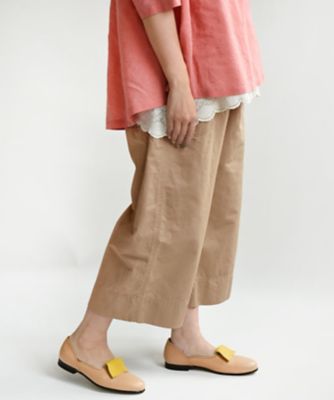 クリムパンツ・Ｘ　立体的な綾目が特徴の後ろ丸ポケットパンツ