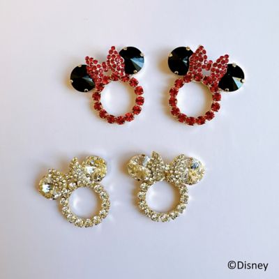 ★クリスタル／Ｍｉｎｎｉｅ　ｍｏｕｓｅ／ピアス【ディズニーおまとめ】