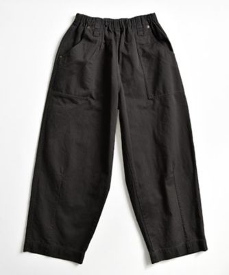 パグパンツ　アーミークロスのフロントダーツ入りパンツ