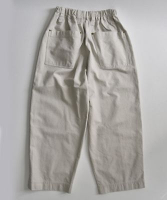 パグパンツ　アーミークロスのフロントダーツ入りパンツ