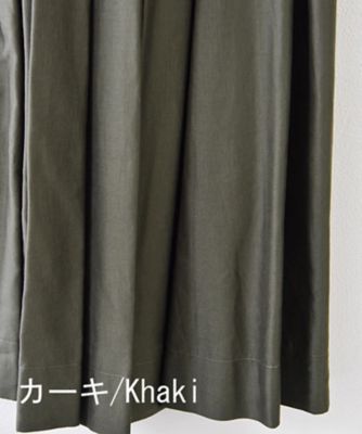 サロメスカート・Ｂ　上品なツヤ感のあるリヨセルリネンスカート