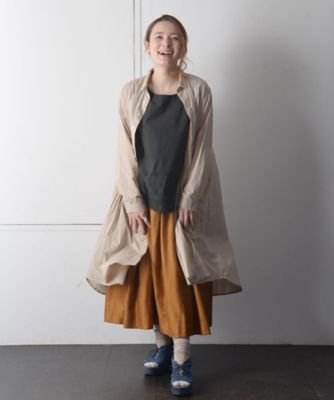 サロメスカート・Ｂ　上品なツヤ感のあるリヨセルリネンスカート