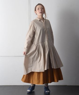 サロメスカート・Ｂ　上品なツヤ感のあるリヨセルリネンスカート