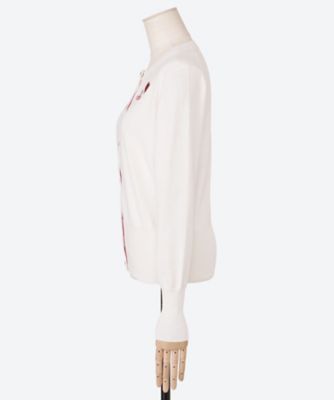 ヴィヴィアンウエストウッド レッドレーベル ノーカラー ボウタイシャツ スカーフ Heart＆Orb Crew Neck Cardigan 16―82