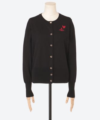 Heart＆Orb Crew Neck Cardigan 16―82