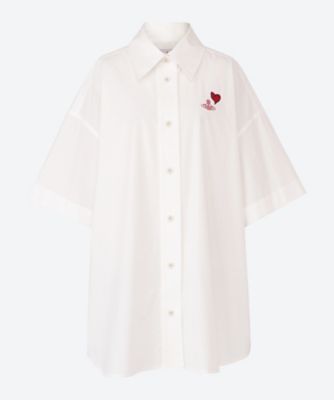 ＜Vivienne Westwood RED LABEL＞Ｈｅａｒｔ＆Ｏｒｂ　ＸＸＬ　ｓ／ｓ　ＳＨＩＲＴ　１６―８２―８６１００１