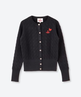 Heart＆Orb Crew Neck Cardigan 16―82
