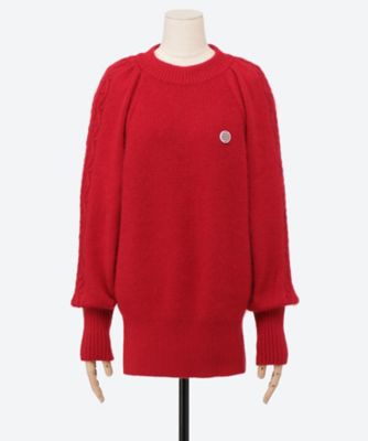 先行受注／CABLE MOHAIR SWEATER | BORDERS at