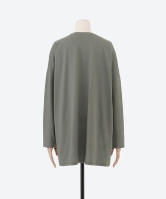 カットソー　ＣＯＭＰＡＣＴ　ＳＩＬＫ　ＣＯＴＴＯＮ