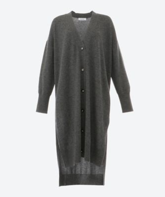 ＜SACRA (Women)＞ロングカーディガン　ＷＯＯＬ　ＣＡＳＨＭＥＲＥ