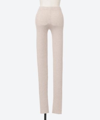リブニットパンツ