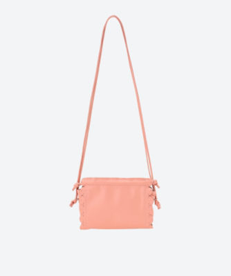 Scallaped leather shoulder | LUDLOW (Women