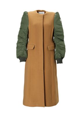 ボーダーズアットバルコニー　コート　新品 MIX＆MATCH WOOL COAT | BORDERS at BALCONY