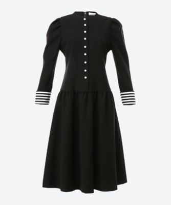 新品 未使用】ボーダーズアットバルコニー TWILL DRESS ワンピース